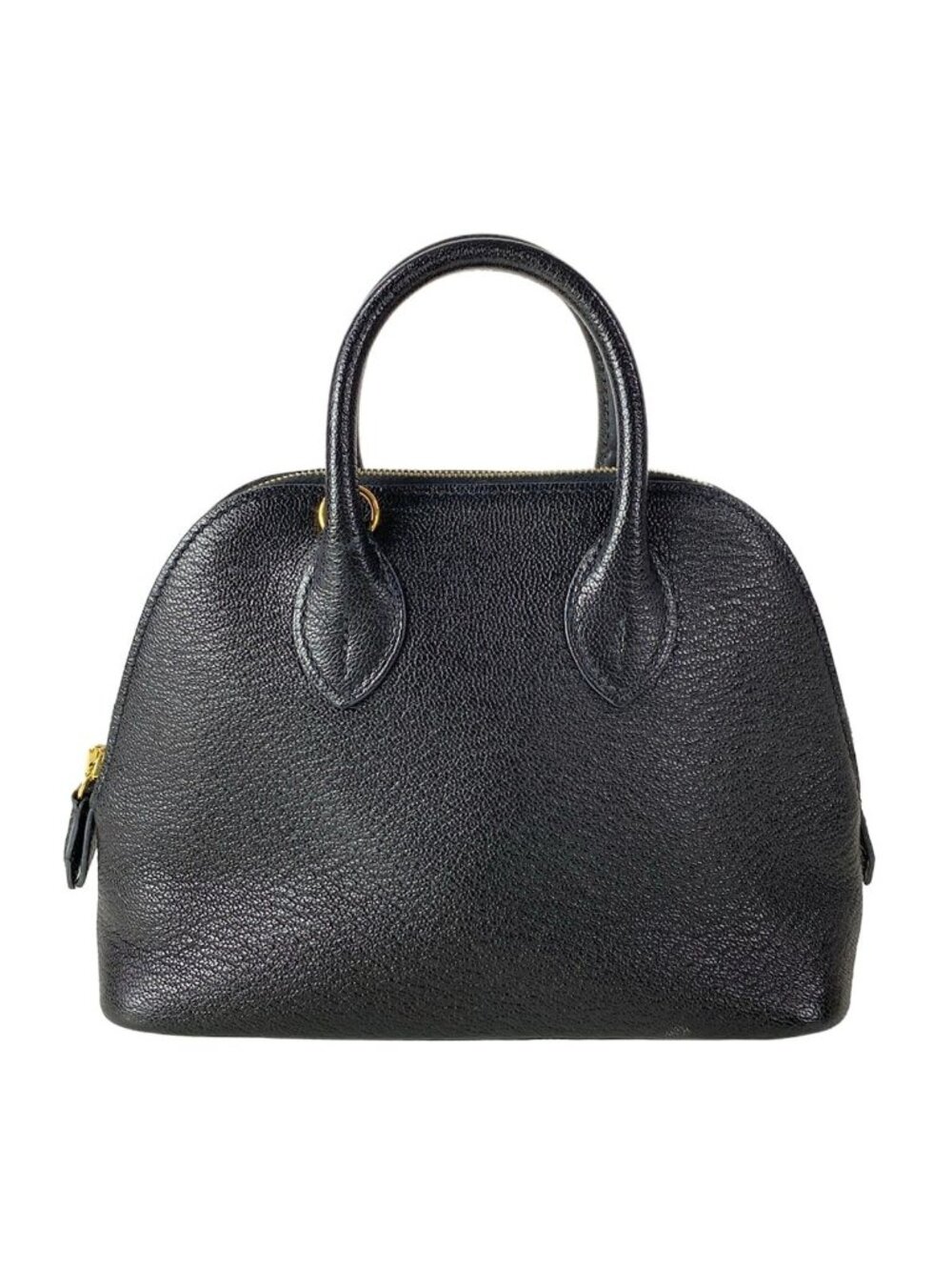 Hermes Handbag Mini Bolide 1923 Black Gold